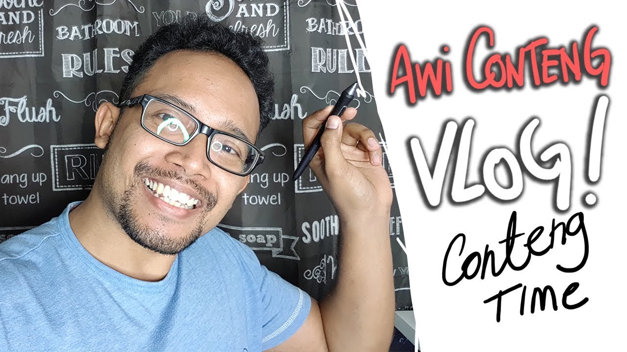 Awi Conteng : Vlog conteng-conteng living legend - YouTube