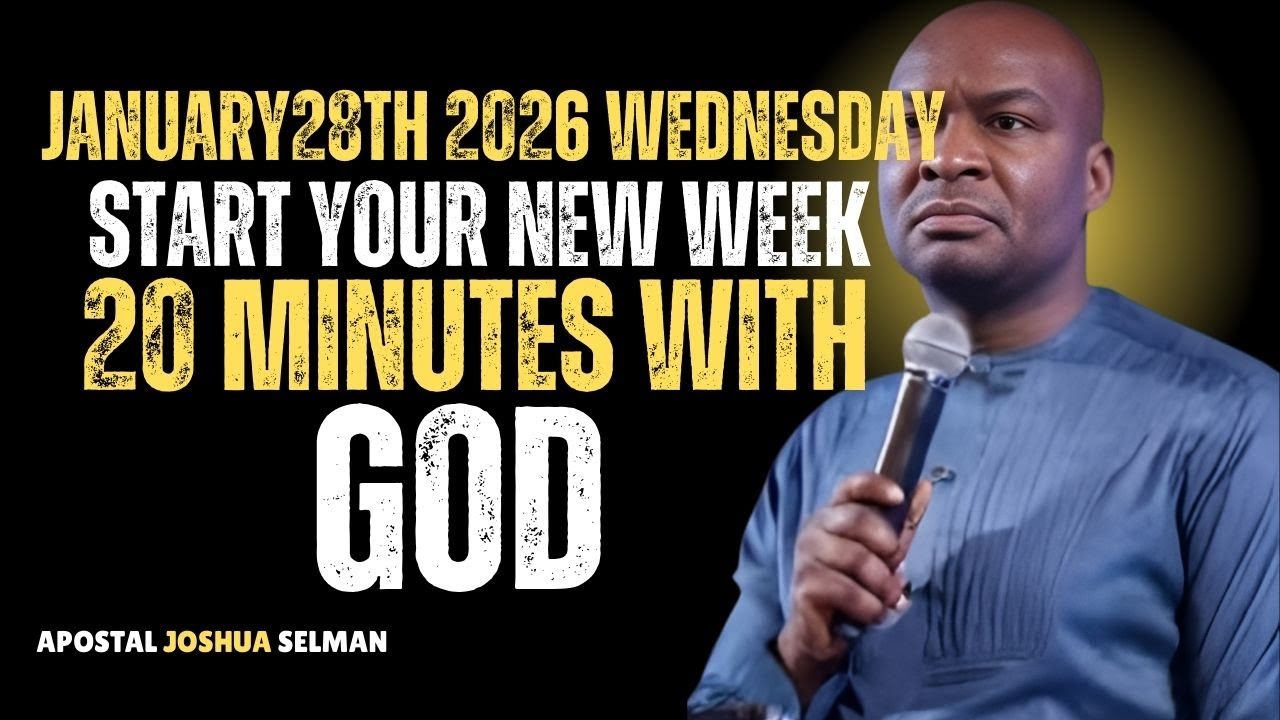 JANUARY 28TH 2026 WEDNESDAY START YOUR MORNING 20 MINUTES WITH GOD || APPOSTEL JOSHUA SELAMAN ||