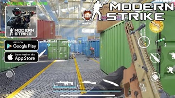 Modern Strike Online: PvP FPS - Gameplay Walkthrough (Android, iOS)
