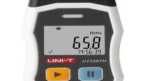 UNI-T Temperature Recorder UT330T UT330TH USB Data Logger Food Thermometer High Precision