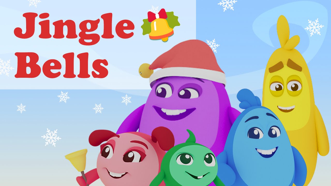 Jingle Bells | Christmas Song for kids | lyrics | nursery ...