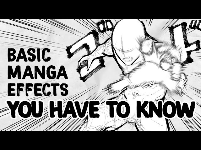 3 Manga/Comic Effects EVERYONE needs to know | Tutorial | DrawlikeaSir class=