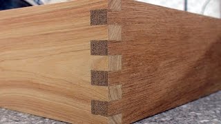 How to make box joints with Dave Stanton woodworking A relaxed clip on how to make a box from an old piece of cypress flooring ...