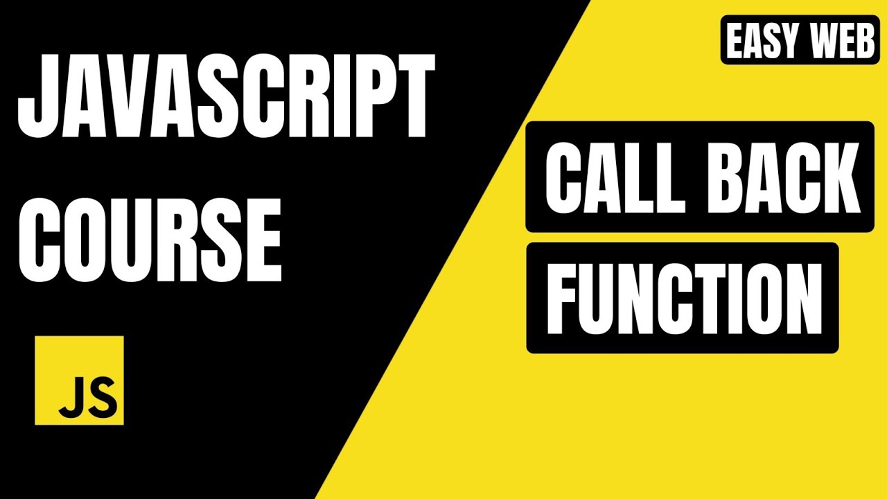 JavaScript Callback Function Explained 🔥 | Beginner to Pro Guide 