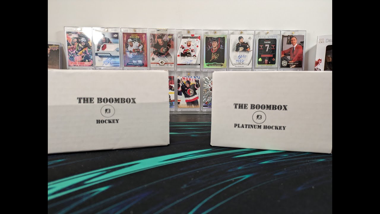 At a Glance June 2024 Boombox Hockey and Platinum Hockey Box Break