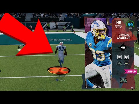 LTD RB DERWIN JAMES GOING CRAZY! LTD BACKYARD BALLERS DERWIN JAMES GAMEPLAY! MADDEN 22 ULTIMATE TEAM