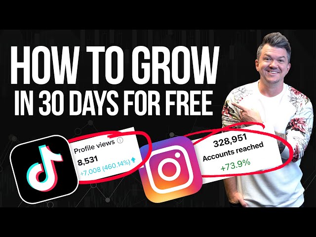 How To Grow on Instagram u0026 TikTok in 30 Days | Algorithm CHEAT CODE class=