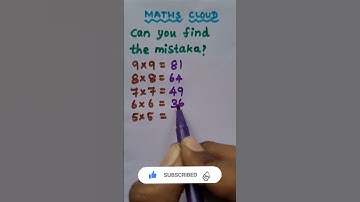 Can You Find The Mistake? #mathshorts #maths #shorts #easymaths #ytshorts #mathematics #mathstricks