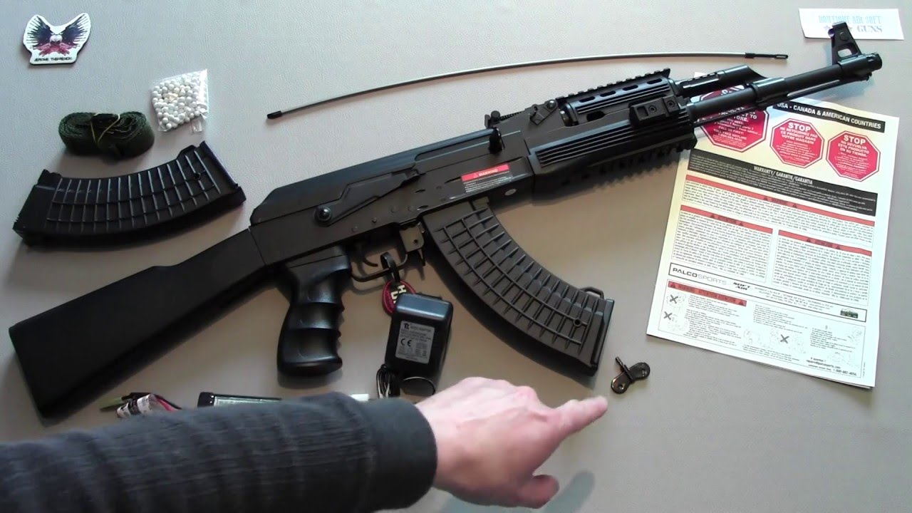 Pack AK47 Kalashnikov à bille 6mm (0.5 Joule) - Armurerie Loisir