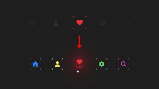 Creative Icons Hover Effect / HTML & CSS Only