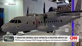 PT Dirgantara Indonesia Unjuk Kapabilitas di Singapore Airshow 2026 - Right Angle