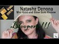 Bloopers from ND Mini Gold Palette Review Video