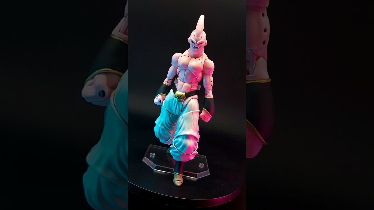 Poses con Majin Boo Sh Figuarts #majinbuu #dragonballz #shfiguarts #figure