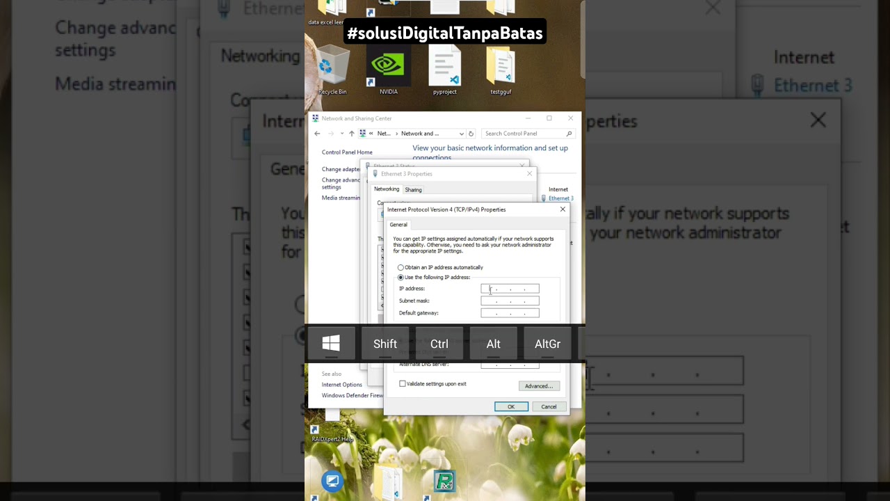 Ubah IP Static Di Windows Dengan Mudah Infinite Digital Solution Ubah IP Static Di Windows Dengan Mudah Infinite Digital Solution