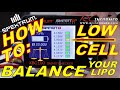 How to charge a single cell to BALANCE a lipo pack By: RCINFORMER