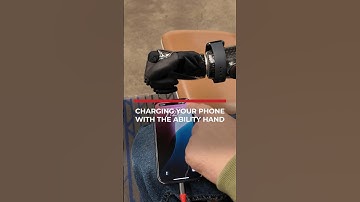 Charging your phone from a Bionic Arm!