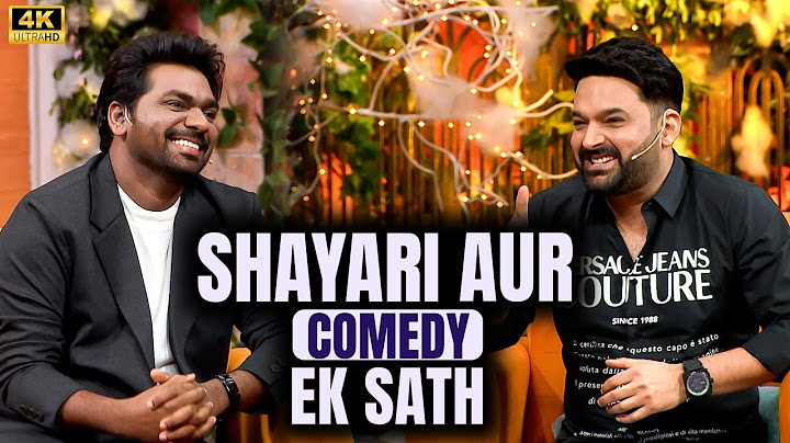 Comedy और Shayari की Class एक साथ.| Zakir Khan | Kapil Sharma | Best of The Kapil Sharma Show.