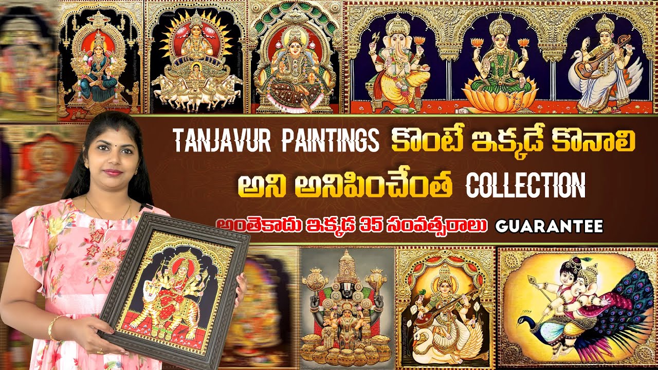 Exploring Thanjavur Paintings at Sri Sri Parinaya in Hyderabad | Art & Culture Vlog