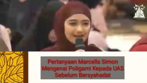 Detik Detik Marcella Simon Bersyahadat | Allahuakbar