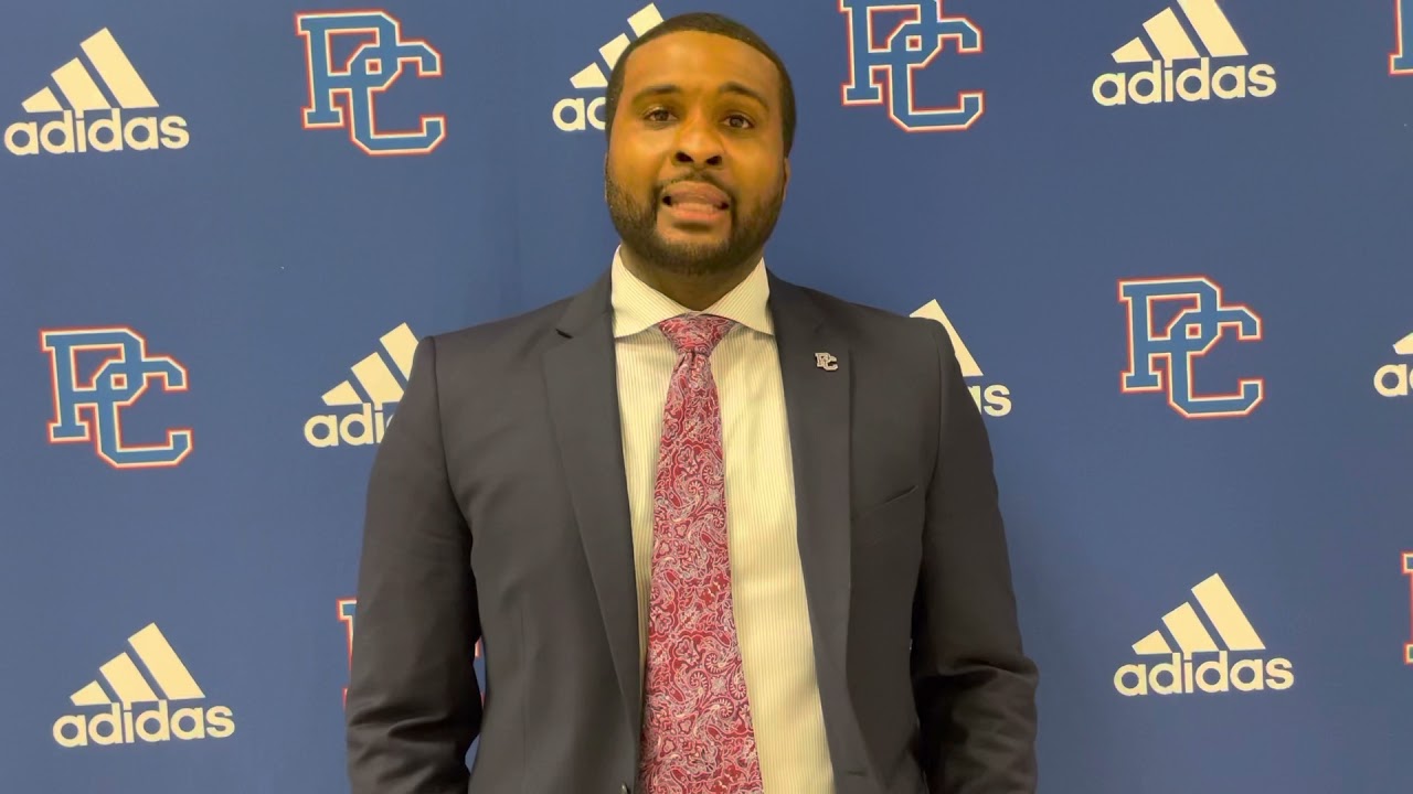 Presbyterian Coach Quinton Ferrell after the Wofford game.