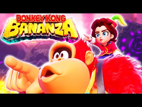 Donkey Kong Bananza Part 8 The Junction No Damage 100 Walkthrough 