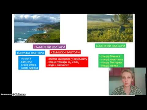 Video: Kako abiotički faktori utiču na ekosistem?