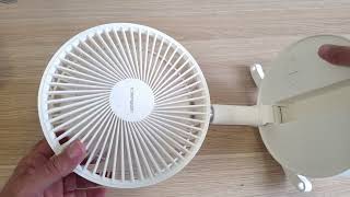 Germanica Rechargable USB Fan - A quick look and teardown