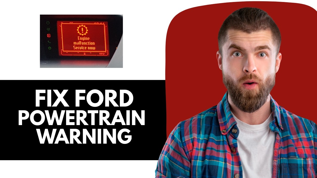 How To Fix Ford Powertrain Malfunction Warning - YouTube