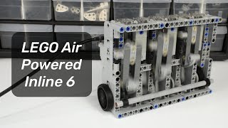 LEGO Pneumatic Engine - Compact Inline 6