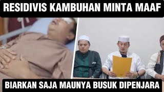 Download Lagu BAHAR MINTA MAAF!! RESIDIVIS KAMBUHAN TIDAK ADA AMPUN!! BIARKAN BUSUK DIPENJARA!!  MP3