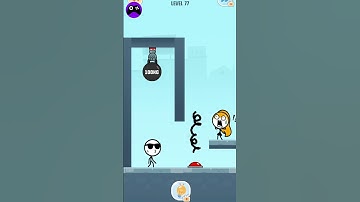 Save Her level 77 Funny Mobile Games Android ios, Max levels Gameplay Walkthrough #shorts