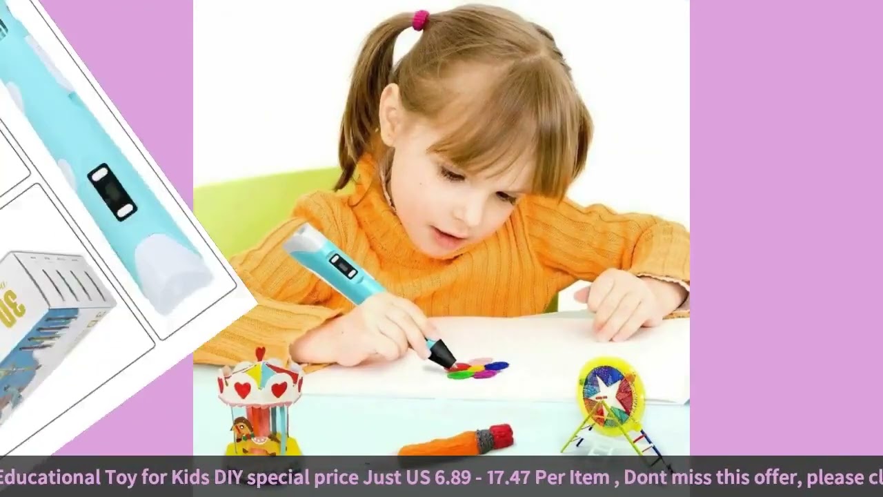 Best 3D Printing Pen Graffiti Drawing Painting Pens Adjustable Tempe