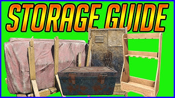 SCUM Storage Guide | SCUM Guide 2022
