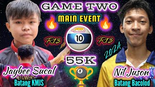 Jaybee Sucal 'Batang KMJS' 🆚 Nil Juson ..R13. Rematch..55k.. Bacolod City.. Mainit na bakbakan 🔥