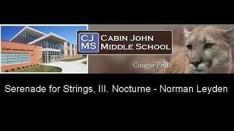 Serenade for Strings, III. Nocturne - Norman Leyden