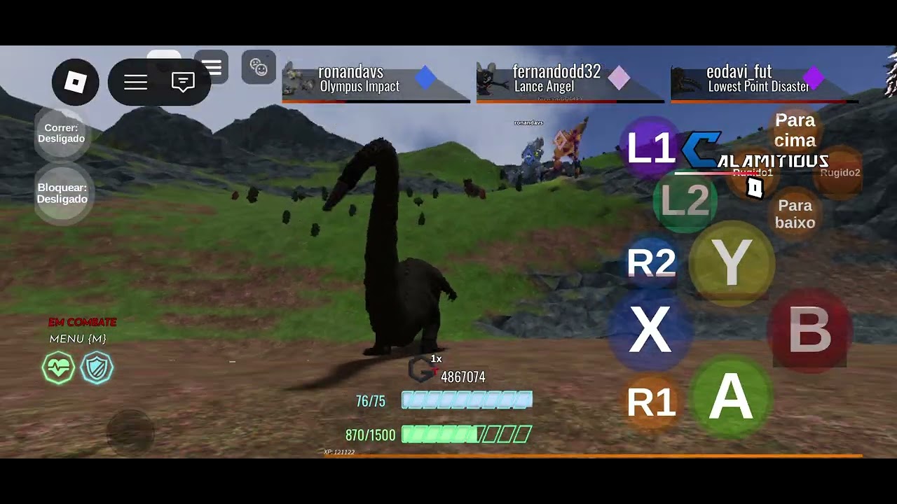 Kaiju arisen(atrapalhou o x1 e tomou o dobro)