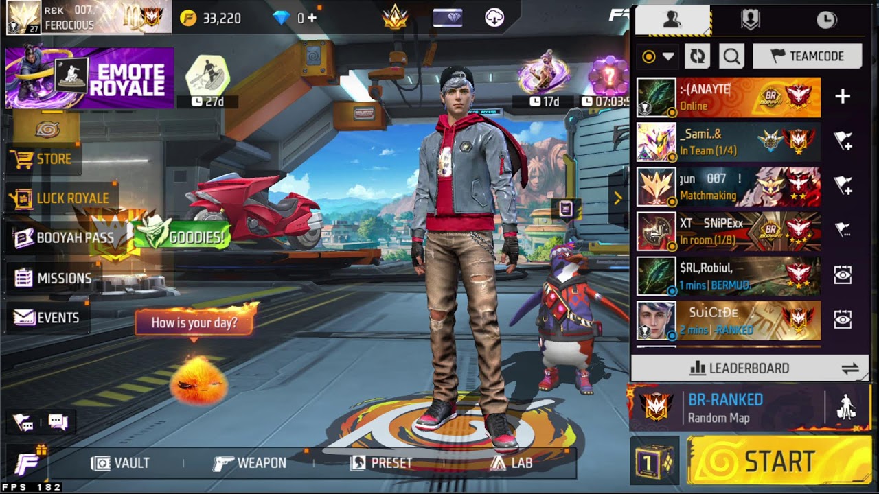 PRO PLAYER DER SATHE RUSH GAMEPLAY 💀 FREE FIRE LIVE STREAM BD 🇧🇩 - YouTube