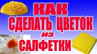 Как сделать цветок из салфетки своими руками №1. Оригами из бумаги.(В этом видео я покажу как сделать цветок из салфетки своими руками. Данным способом можно красиво украсить..., 2015-06-30T13:02:30.000Z)