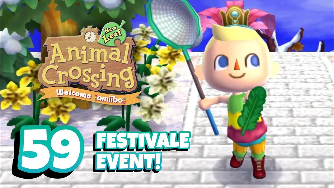Festivale! 🎊 Aspen Diaries 59 Animal Crossing New Leaf 🍃 YouTube