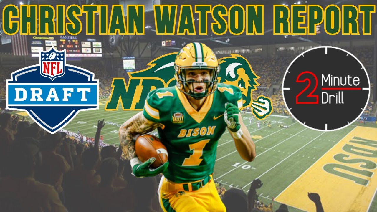 COMBINE STAR CHRISTIAN WATSON | North Dakota State WR Christian Watson