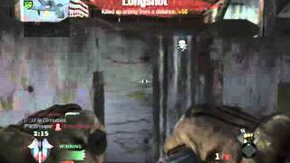 Awesome cross map ballistic knife kill - firing range