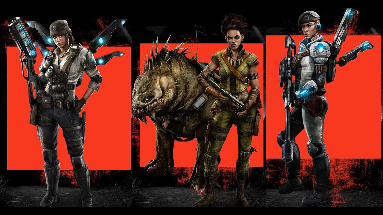 Cyber playing Evolve stage 2 Episode 9 as Medic - YouTube