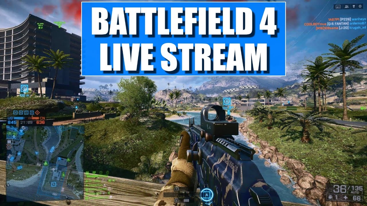 Battlefield 4 (PC) - Live Stream 