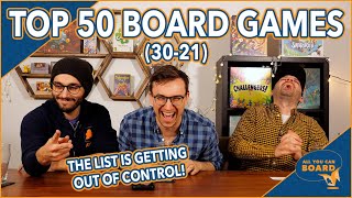 Top 50 Board Games of All-Time (2023) | 30-21