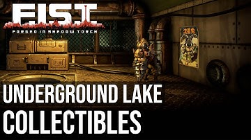 All Collectibles - Underground Lake (Seeds, Posters, Disks, HP) - F.I.S.T.: Forged In Shadow Torch