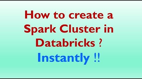 Hoe maak ik direct een Spark-cluster aan in Azure Databricks?