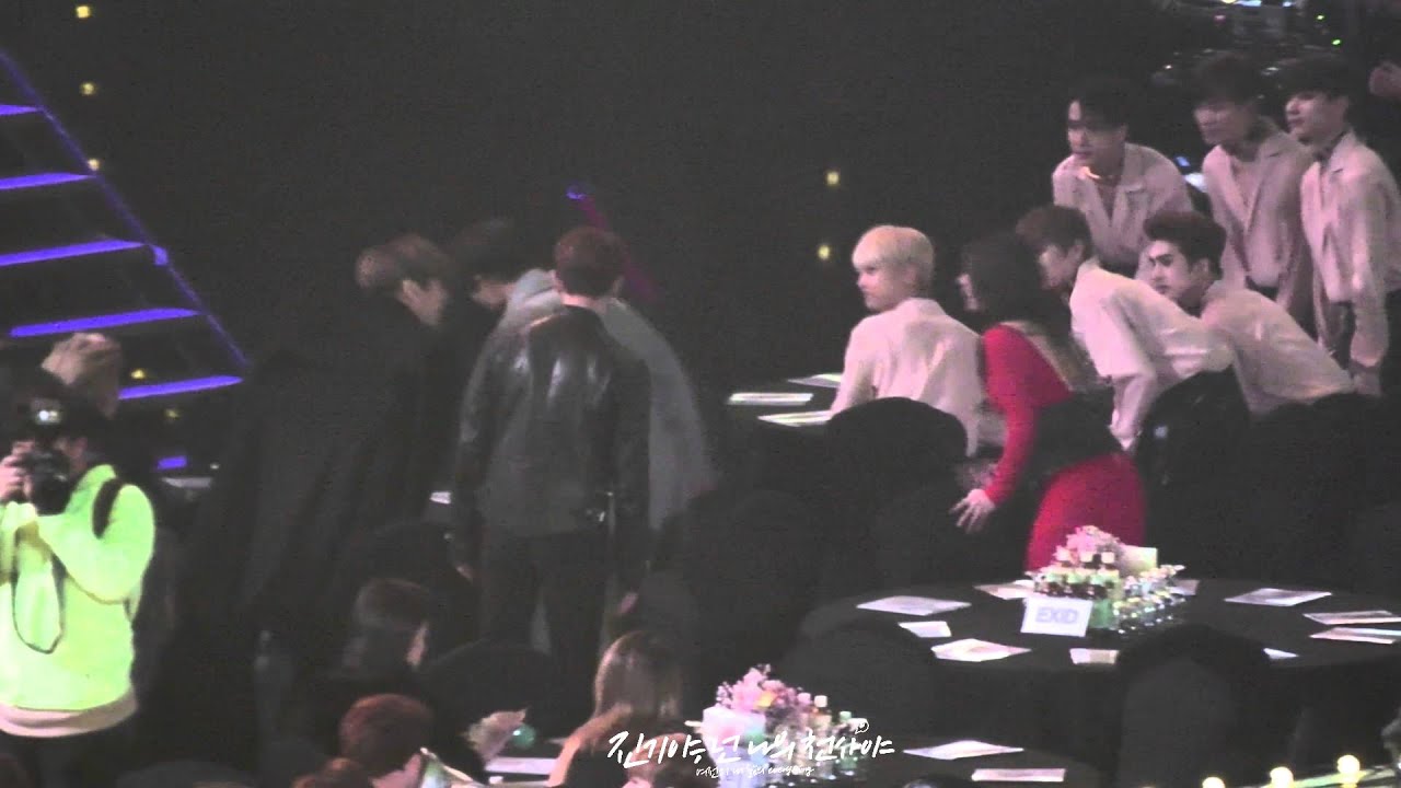 160114 서울가요대상 온유 입장