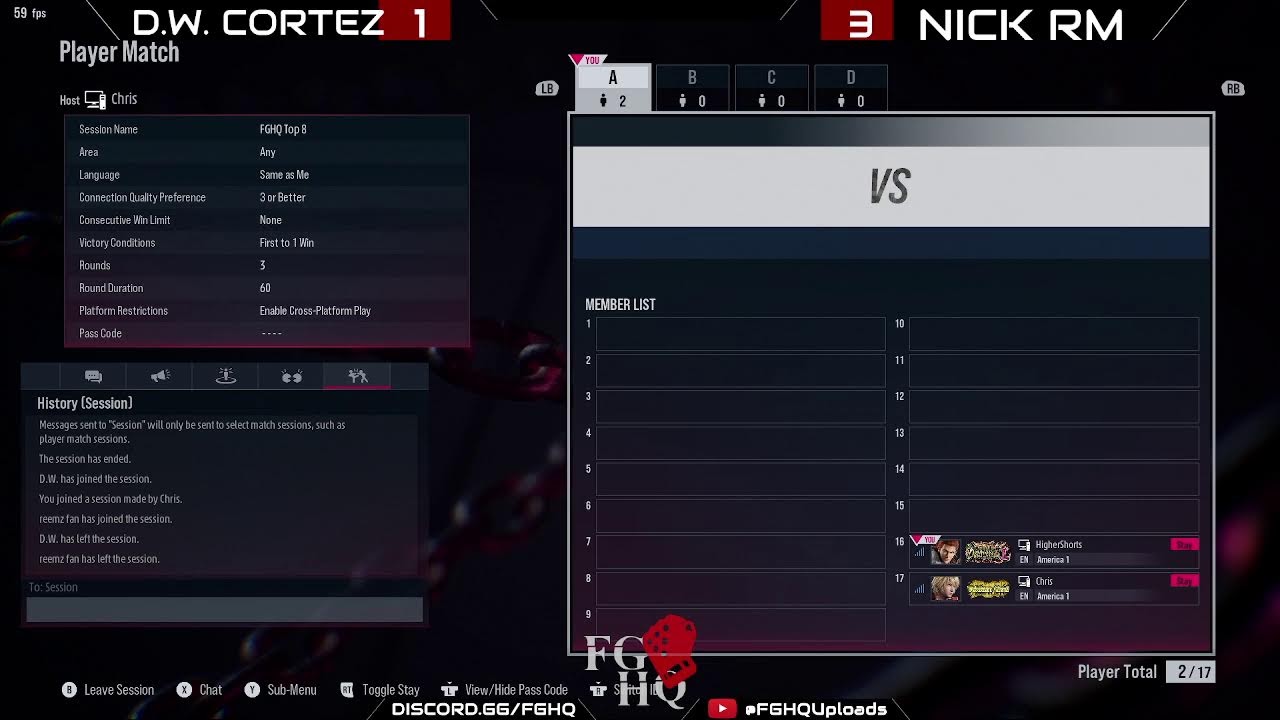 FGHQ Regional Championships