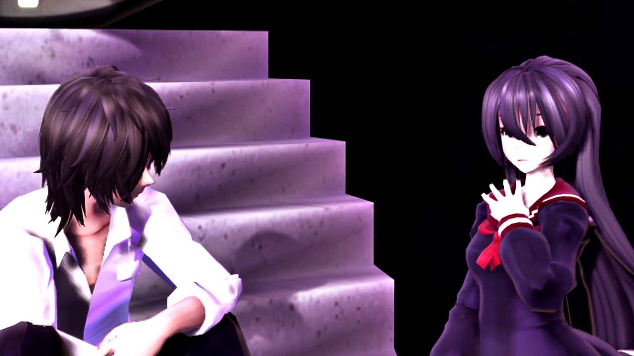 Mmd Lucky Yandere Kun X Senpai Chan Special 1000 Subs Youtube