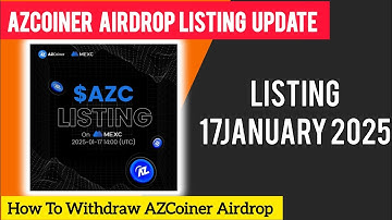 AZCoiner Mining Update|How To Withdraw AZCoiner Airdrop| AZCoiner Listing Update|AZCoiner Withdrawal
